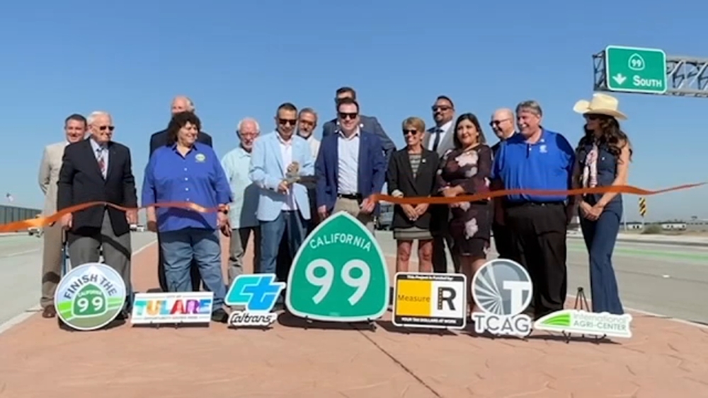 Highway 99 International Agri-Center Interchange Project complete
