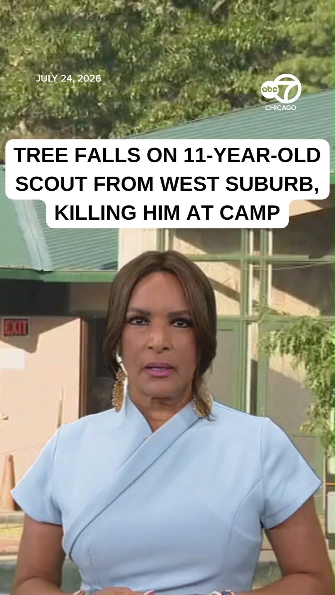 Tree falls on 11-year-old Scout from west suburb, killing him at camp