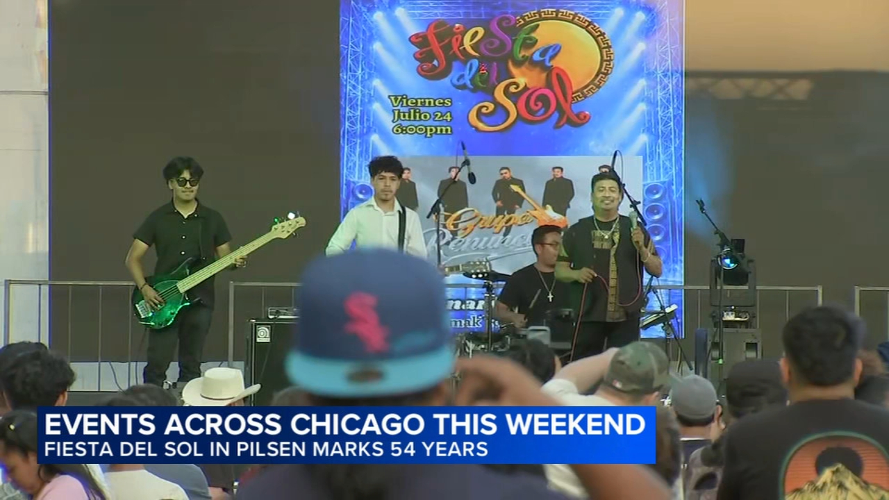 Fiesta del Sol returns to Pilsen, part of busy Chicago summer weekend