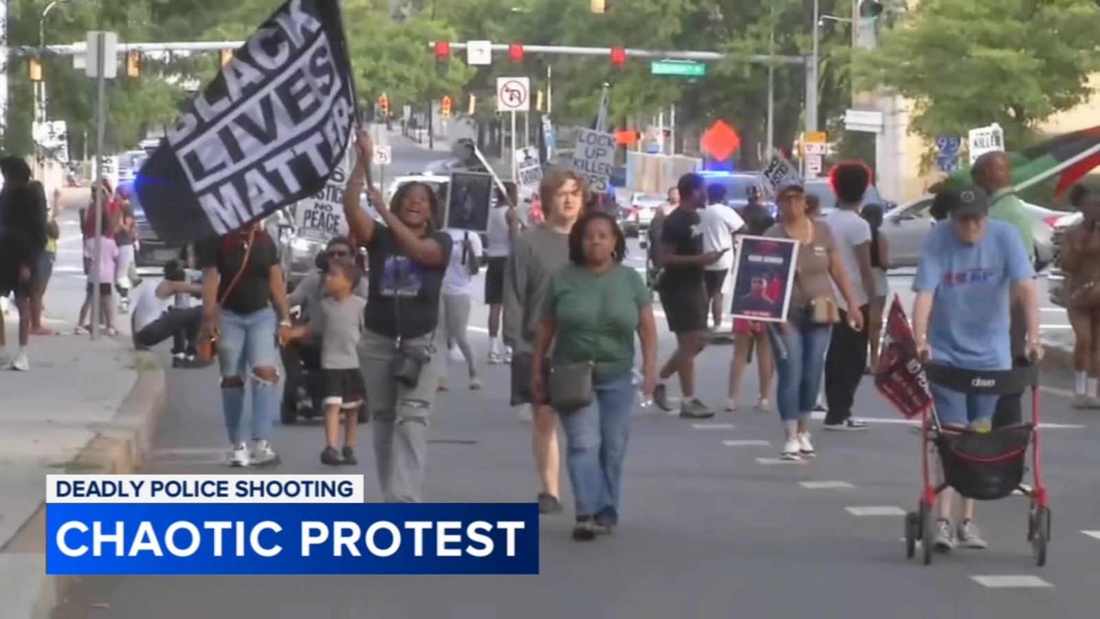 Del One Point Kadir Skinner death: Protesters march in Wilmington, Delaware one month ...