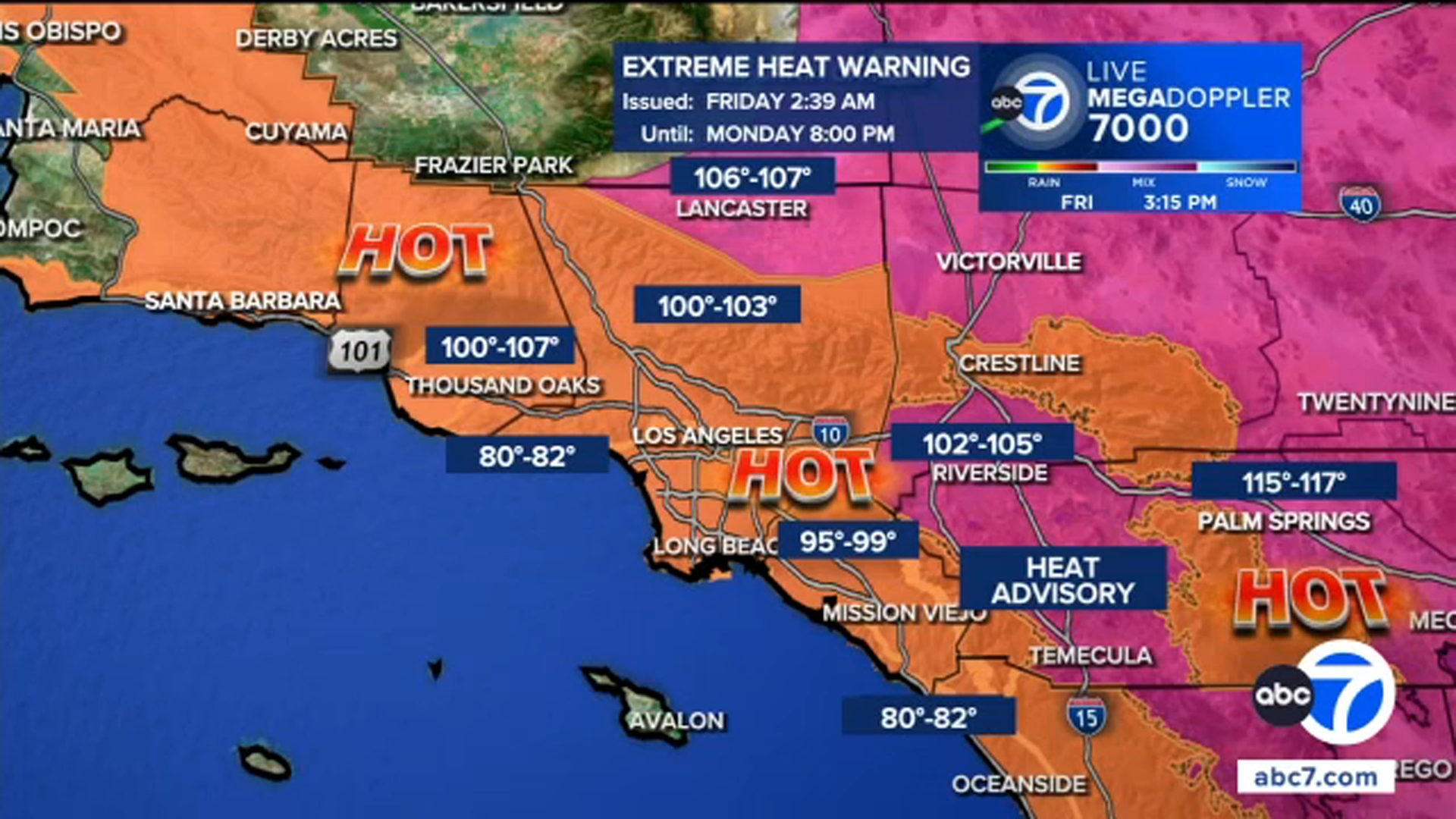 Heat wave continues across SoCal this weekend. Is relief in sight?