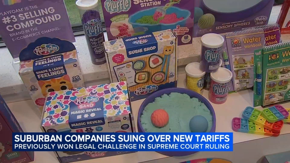 Suburban toy companies sue Trump administration again over new tariffs