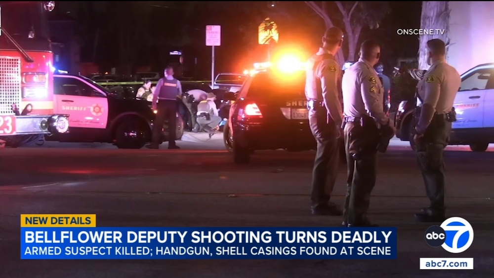Man dies after being shot by sheriff's deputy in Bellflower