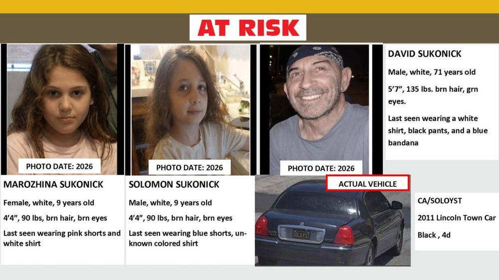 2 missing children sought after alleged abduction by dad in Lancaster