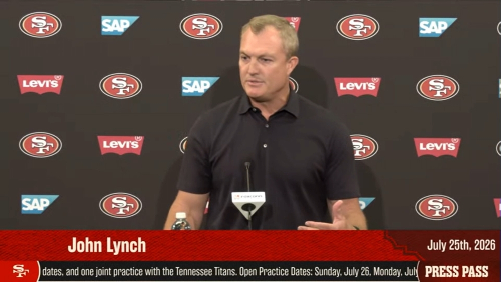 49ers GM John Lynch gives update on Coach Kyle Shanahan