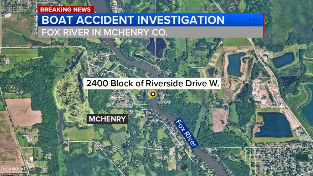 Boating accident shuts down part of Fox River: McHenry Co. officials