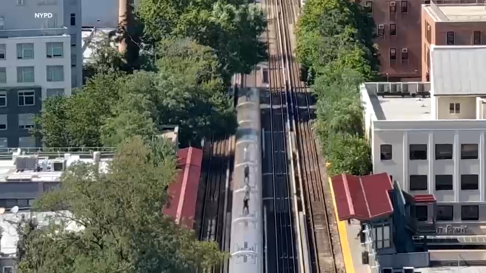Five arrested after drones track subway surfers