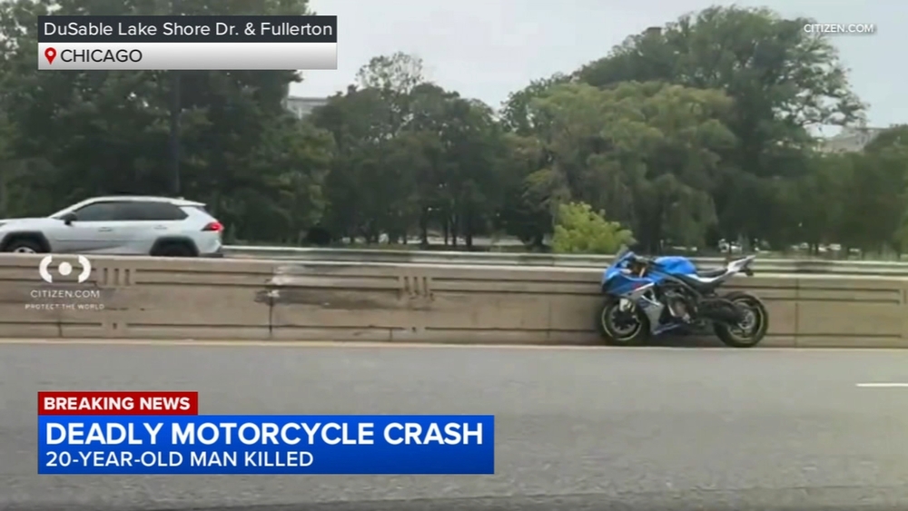 Motorcyclist killed in North Side crash: CPD