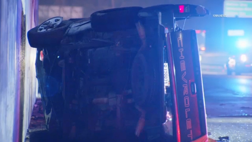 Off-duty LAFD firefighter killed in crash with big rig in Whittier