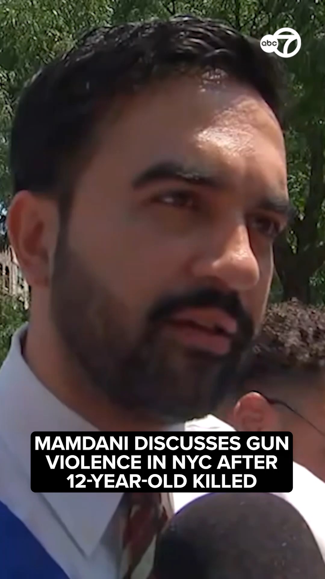 Mamdani discusses gun violence in NYC after 12-year-old killed