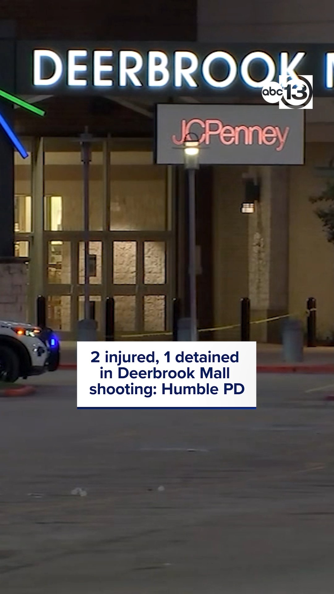2 injured, 1 detained in Deerbrook Mall shooting: Humble PD