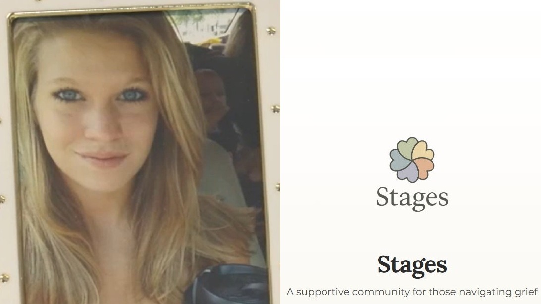 North Carolina man creates Stages app to help others navigate their own loss after losing his sister in a car crash.