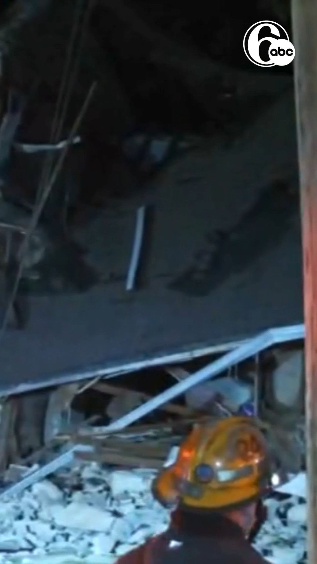 Crews investigating vacant home collapse in Wynnefield
