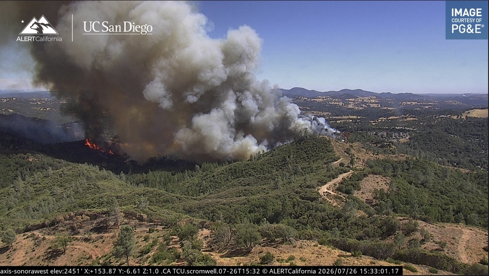 Dove Fire in Tuolumne Co. prompts evacuations