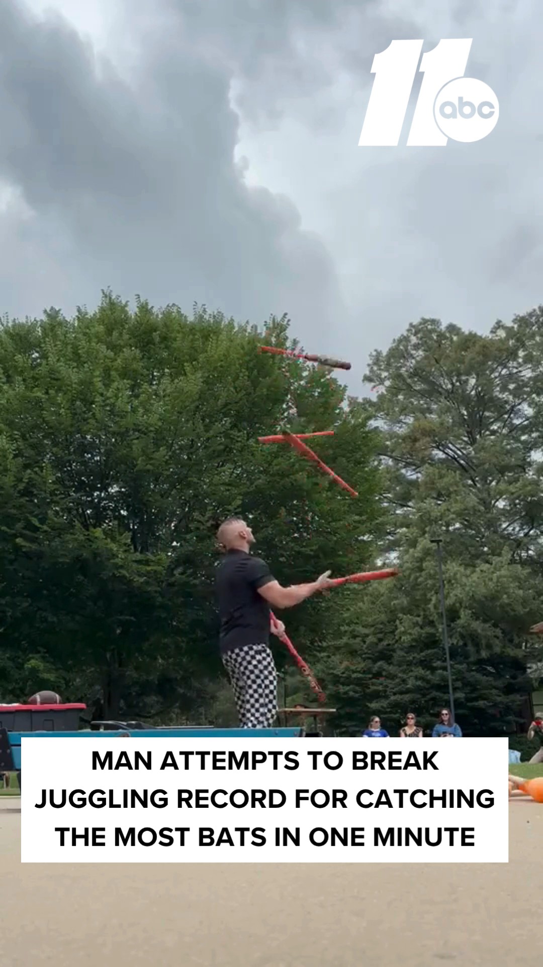 NC man hopes to break a juggling world record