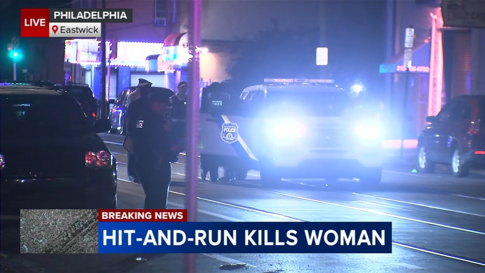 Woman killed in hit-and-run in Philadelphia's Eastwick section