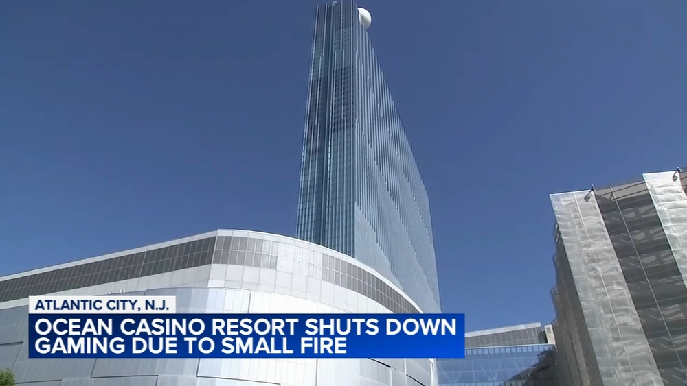 Gaming suspended at Ocean Casino in Atlantic City due to pipe burst