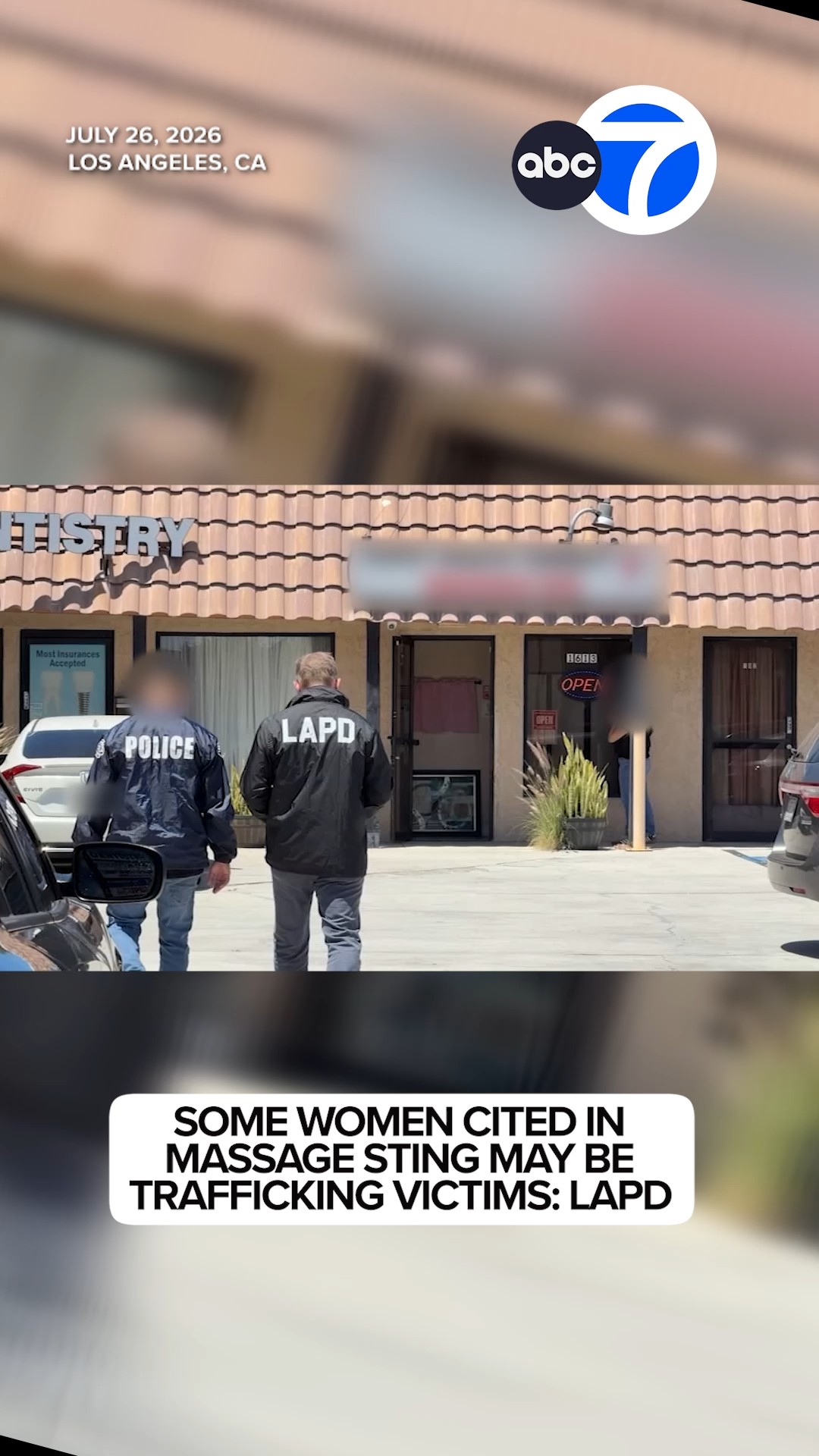 Some women cited in massage sting may be trafficking victims: LAPD