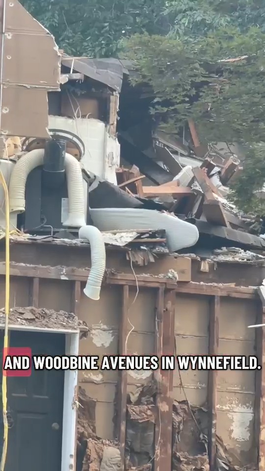 Home collapses hours after resident moved out over safety concerns