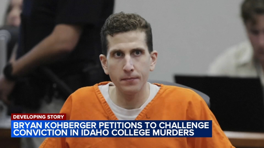 Bryan Kohberger trying to challenge conviction in University of Idaho murders: Court documents