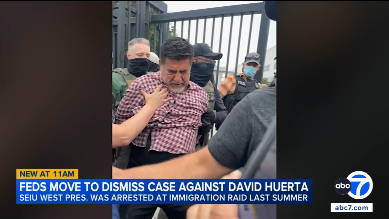 Justice Dept files motion to dismiss case against David Huerta
