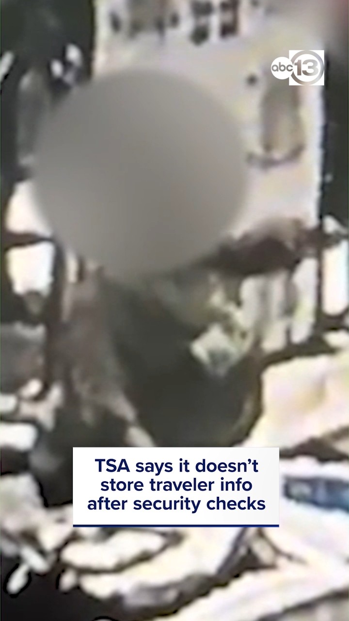 TSA says it doesn’t store traveler info after security checks