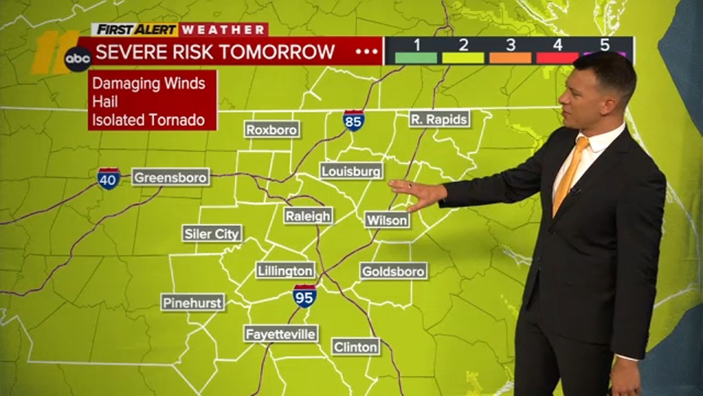 First Alert Weather Evening Forecast