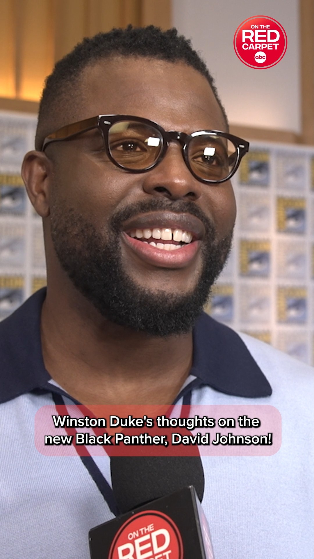 Winston Duke on the 'Black Panther 3' announcements!