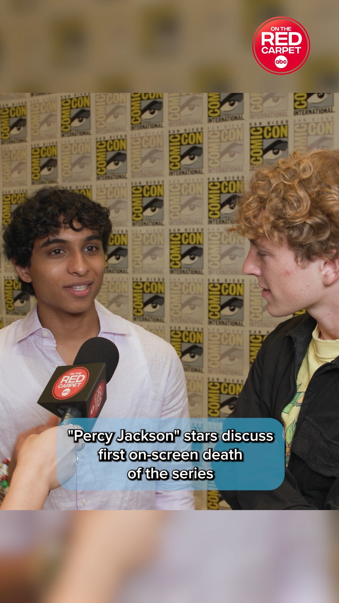 'Percy Jackson' stars discuss first on-screen death of the series