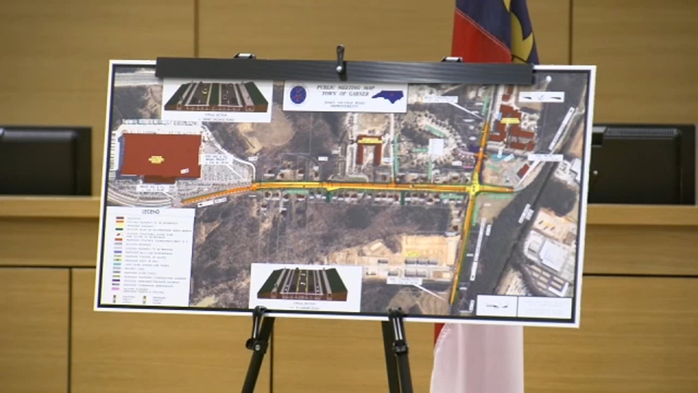 Garner celebrates federal funds to widen, improve Jones Sausage Road