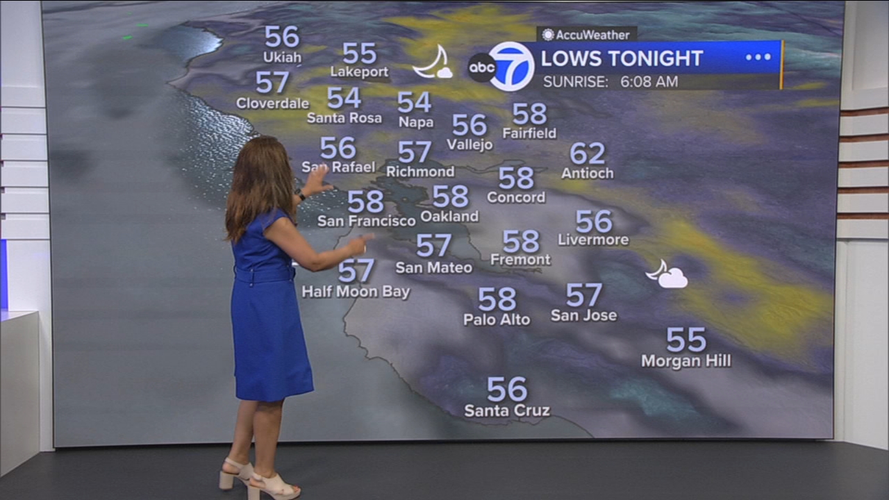 AccuWeather Forecast: Fog spreads across parts of bay, coast