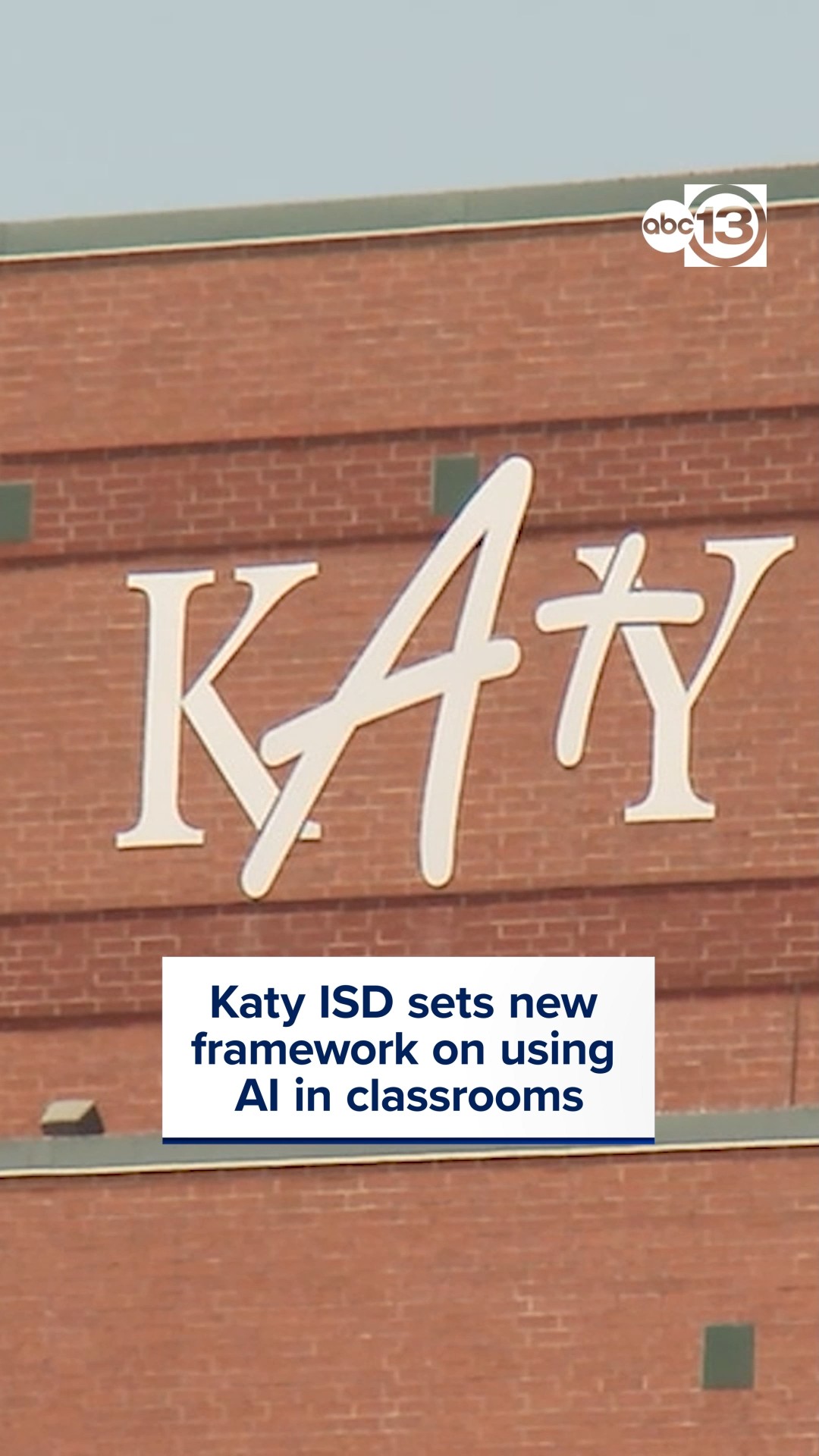 Katy ISD sets new framework on using AI in classrooms