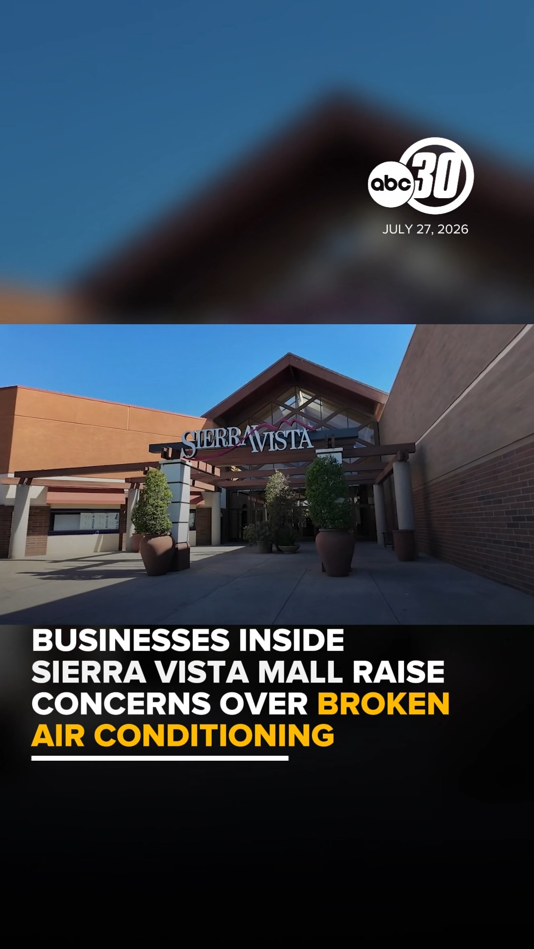 Businesses inside Sierra Vista Mall raise concerns over broken AC