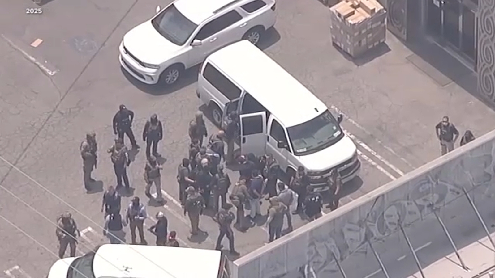 Civil rights groups allege immigration agents used racial slurs during LA raids, report says