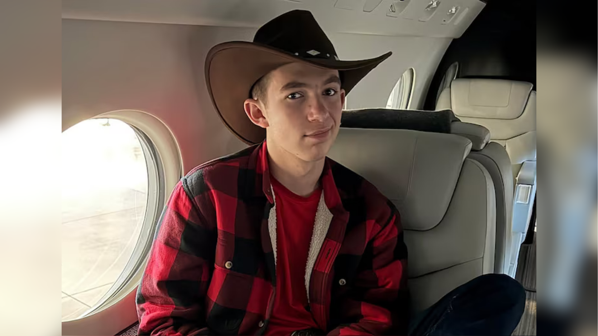 Undated photo of Levi Strobel, a 15-year-old who was killed while protecting his younger brother from lightning while they were hiking on a mountain in Colorado.
