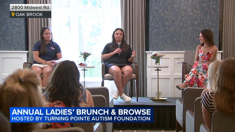 Dionne Miller emcees Turning Pointe Autism Foundation event