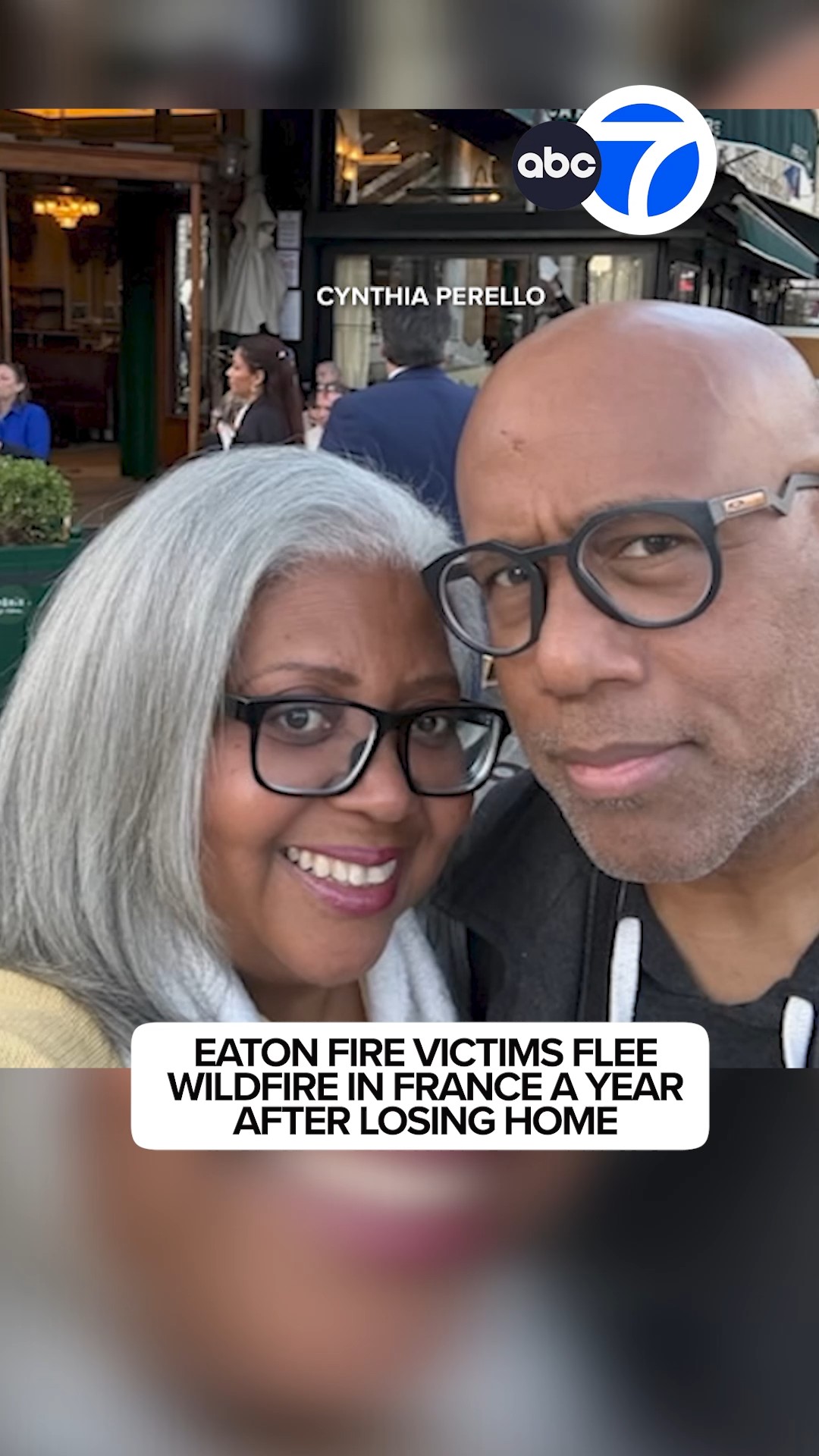 Eaton Fire victims flee wildfire in France a year after losing home