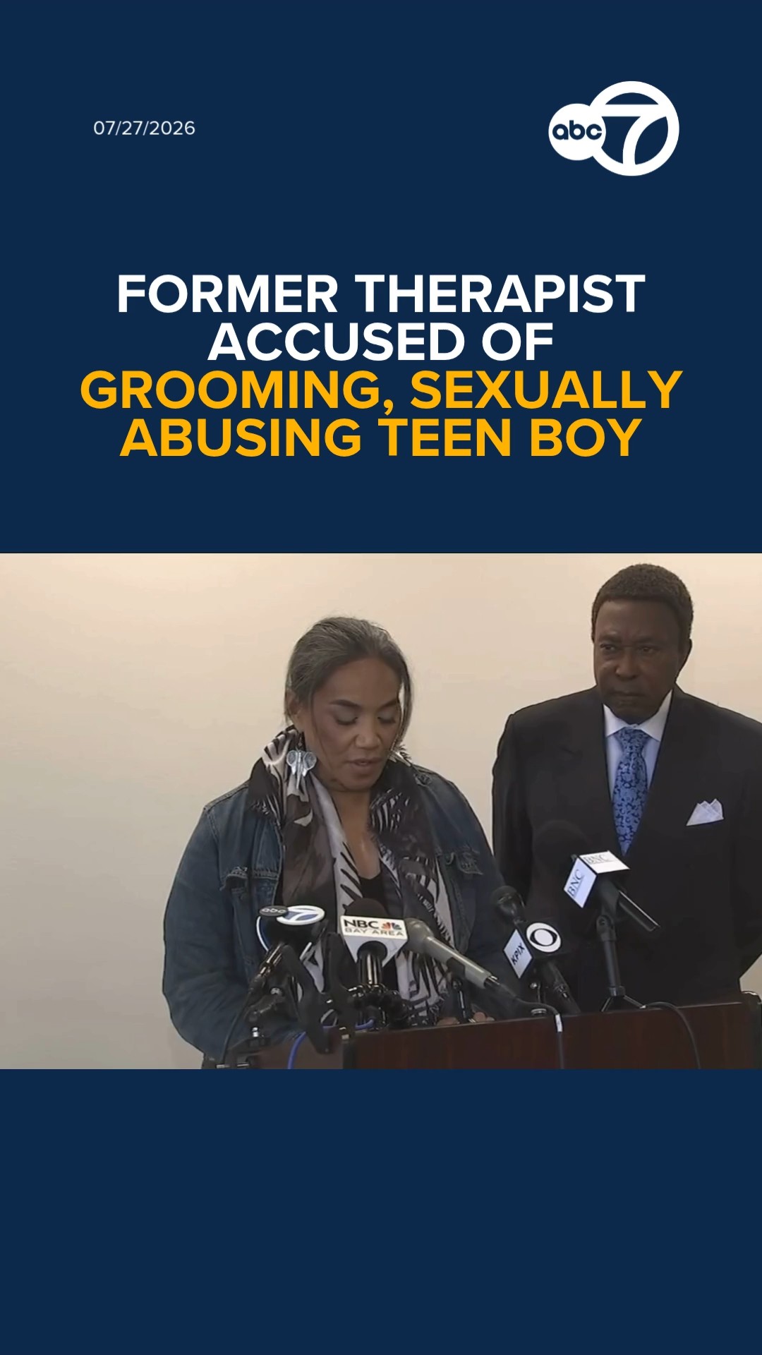 Former therapist accused of grooming, sexually abusing teen boy