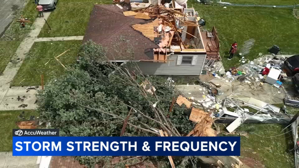 How the frequency of tornado outbreaks in Chicago area is increasing