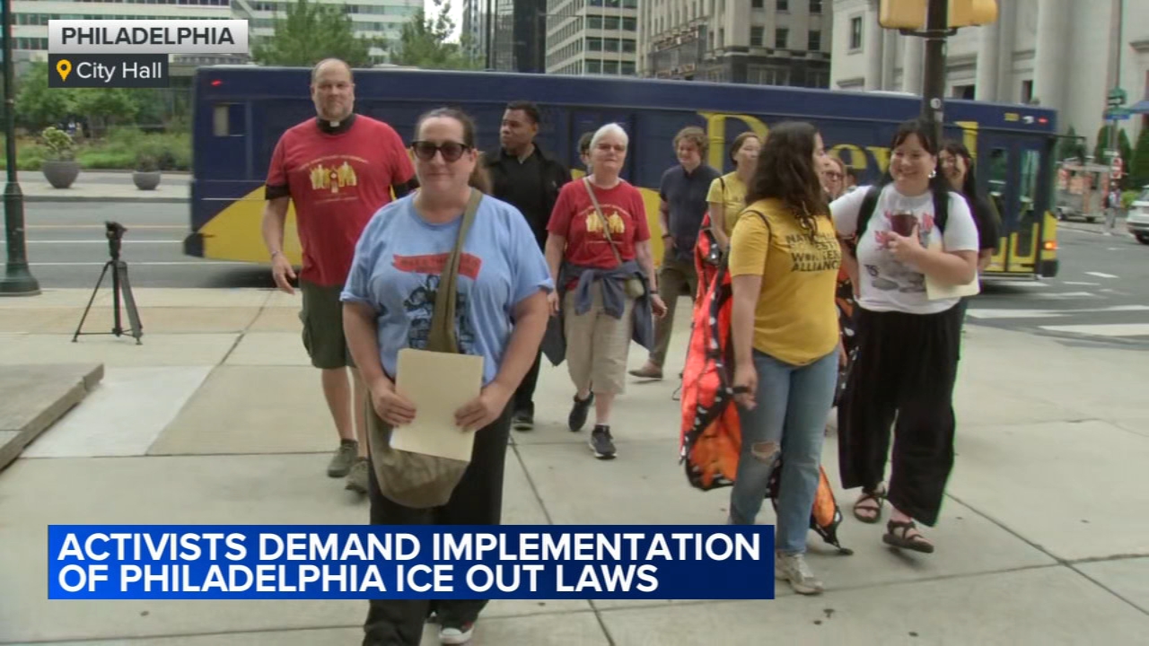 Activists call on Philly mayor to implement 'ICE Out' legislation