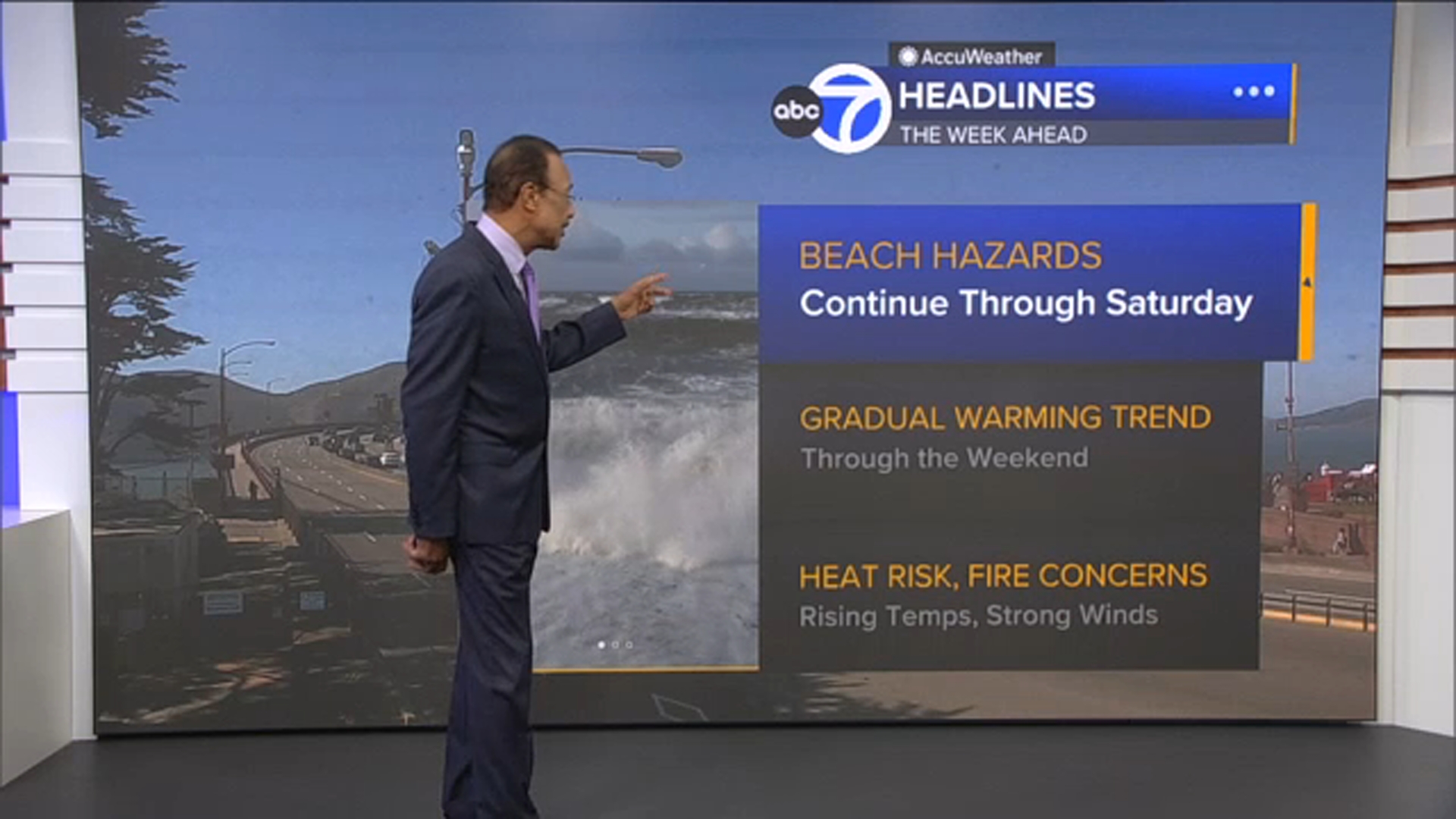AccuWeather Forecast: Cooling overnight as marina layer develops