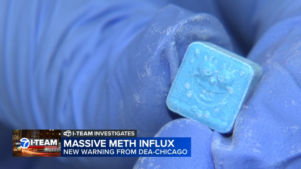 DEA warns of meth disguised as party drugs ahead of Lollapalooza