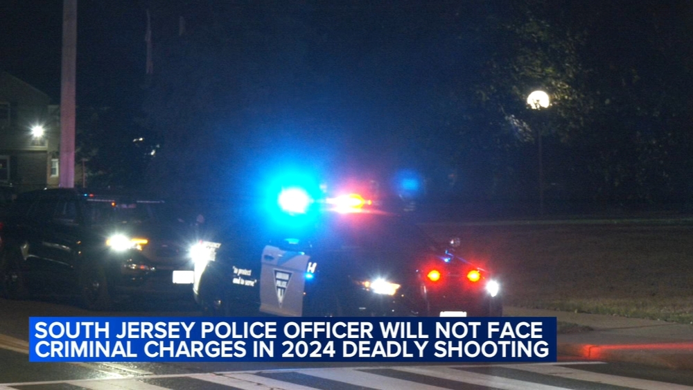 Grand jury declines charges against Haddon Township officer in fatal 2024 shooting