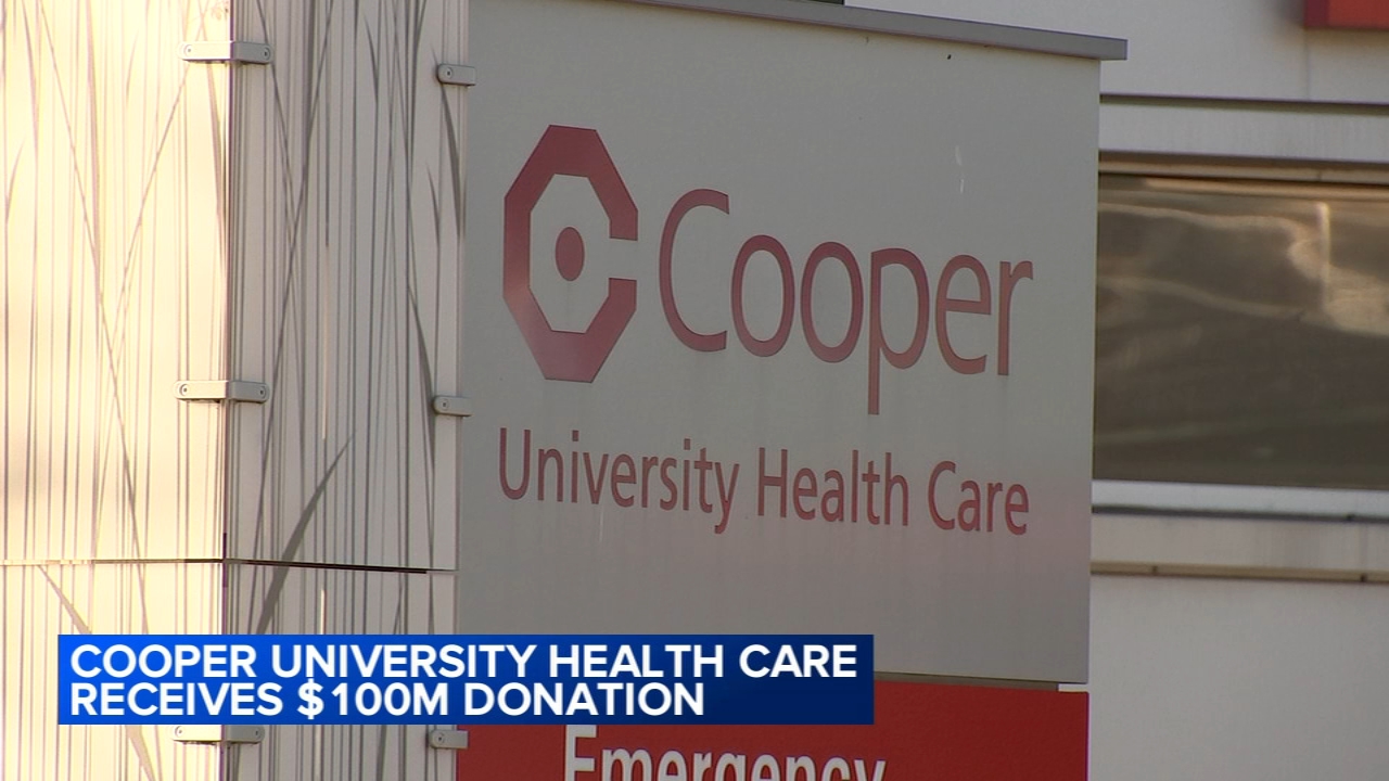Cooper University Health Care receives historic $100 million gift