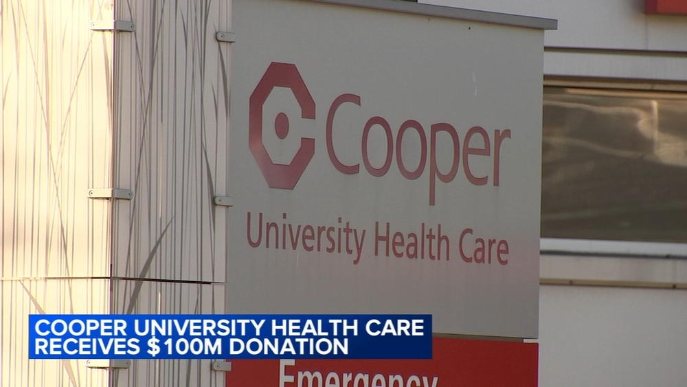 Cooper University Health Care receives historic $100 million gift