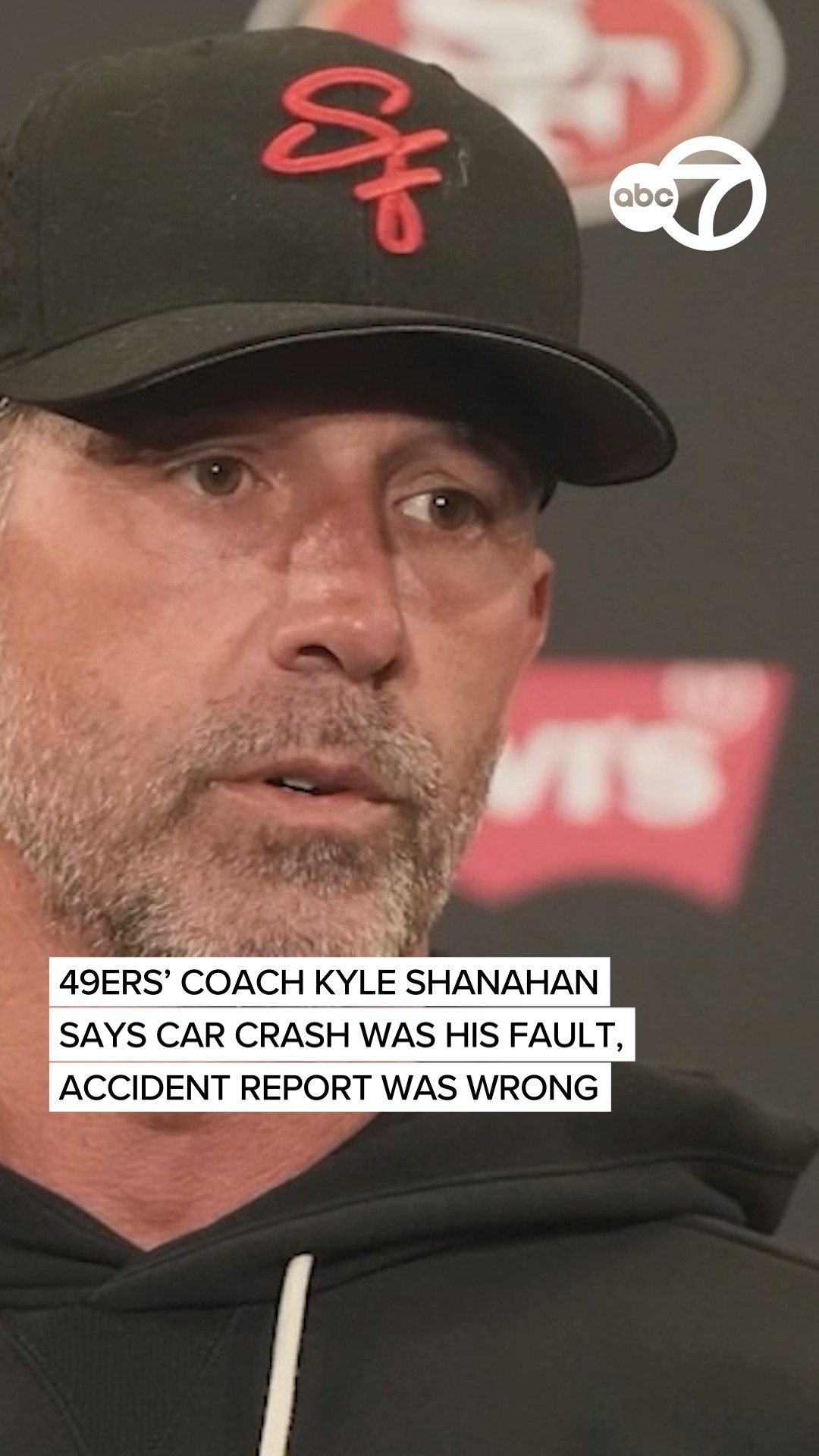 Shanahan says car crash was his fault, accident was reported wrong