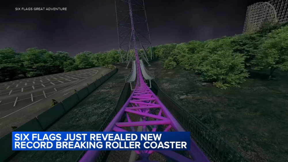 Six Flags Great Adventure says new coaster will break 6 world records