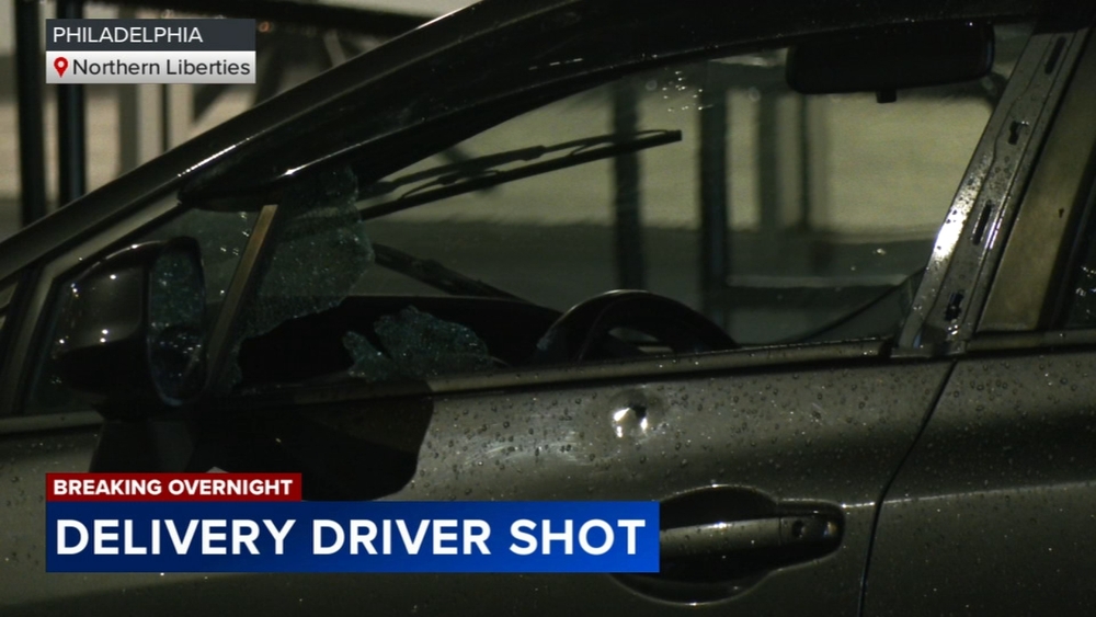 Delivery driver shot in Philadelphia's Northern Liberties section