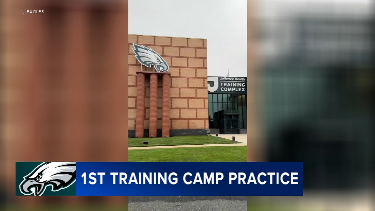 Eagles to hold 1st practice of training camp in South Philadelphia