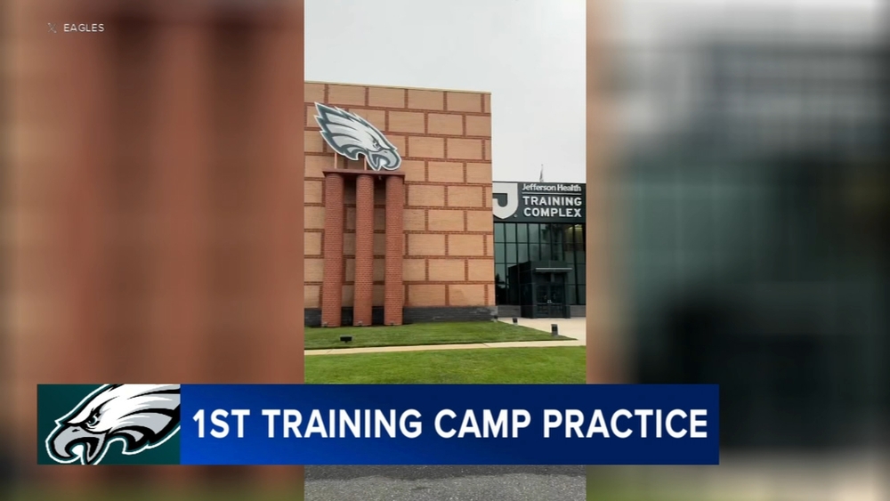 Eagles to hold 1st practice of training camp in South Philadelphia